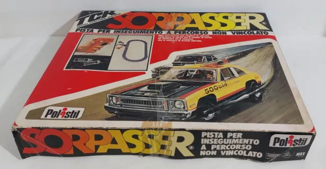 67430 PISTA SLOT CAR POLISTIL - Sorpasser Pista per inseguimento non vincolato