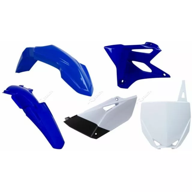 Kunststoff-Kit Originalfarbe 2015 Yam. YZ85 RACETECH R-KITYZ0-OEM-585 YZ LW BI