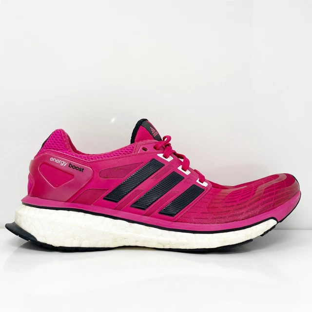 Adidas Womens Energy Boost Q33961 Pink Running Shoes Sneakers Size 9