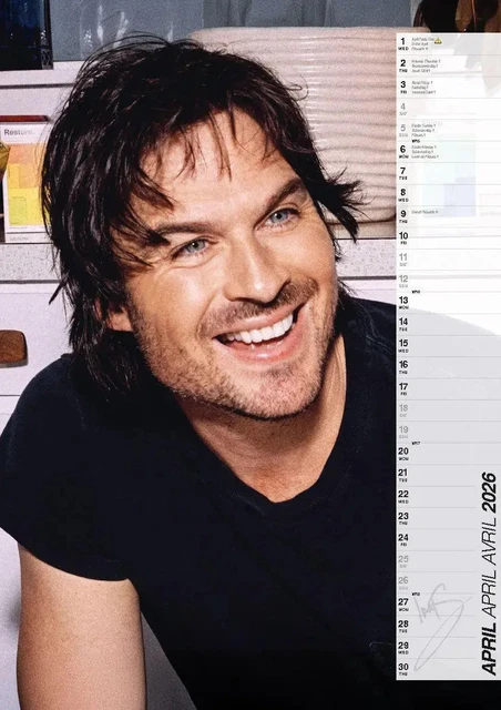 IAN SOMERHALDER OFFIZIELLER Kalender 2026 Der Star Aus Vampire Diaries Ian Somerhalder Offizieller Kalender 2026 Der Star Aus.webp