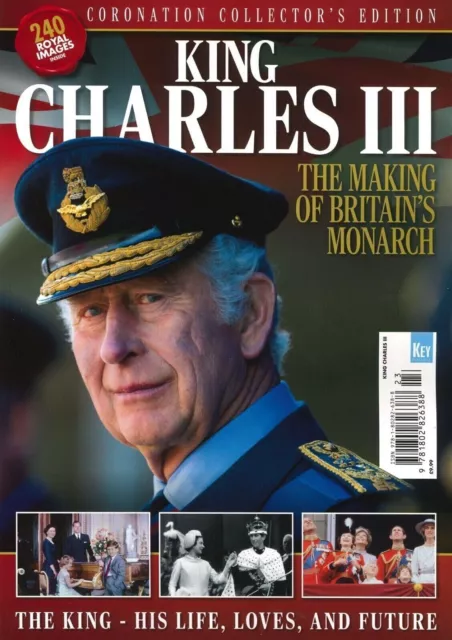 King Charles III Magazin Krönungssammlerausgabe, Elizabeth, Diana, 2023