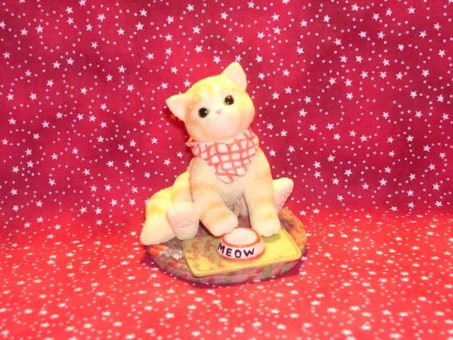 Enesco-Calico Kittens-Meow When You're Hungry-#642290