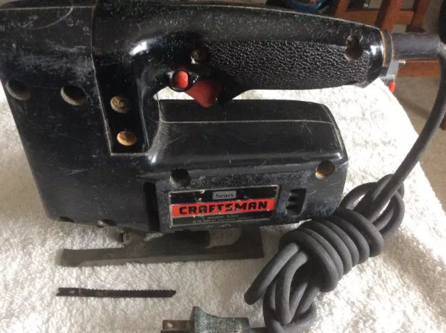 VINTAGE CRAFTSMAN SABRE Jig Saw 5 8 Variable Speed. Model 315.10703 Made In USA 25.79 PicClick UK
