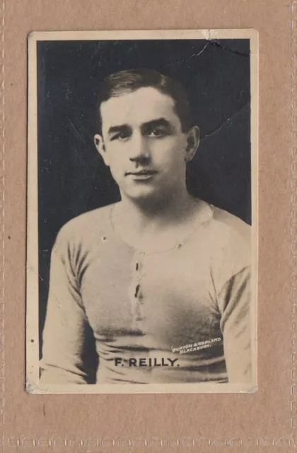 1921-22 DC Thomson Famous British Footballers - F Reilly, Blackburn Rovers