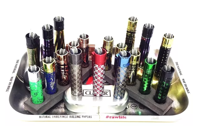 🔥Collectible Metal CLIPPER Lighters 🔥 Limited Edition Gift Sets in Metal Tin🔥