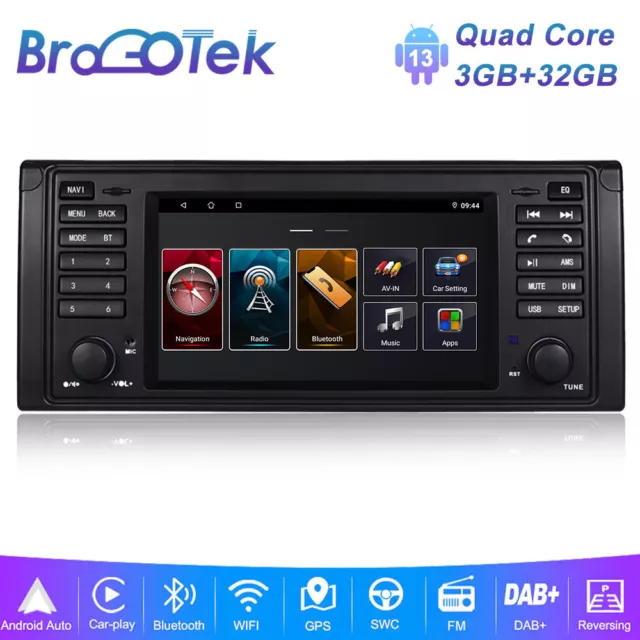 For Range Rover HSE Vogue L322 7" Car Radio Android Auto CarPlay GPS DAB BT EQ