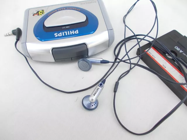 Walkman lettore a cassette Philips AQ6492   funzionante