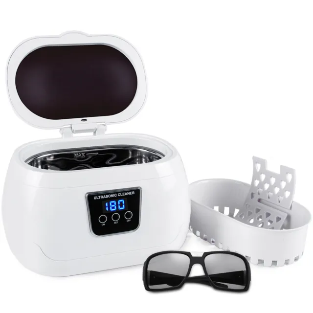 UltraschallReiniger Ultrasonic cleaner Brillen Schmuck Uhren Reinigungsgerät Neu