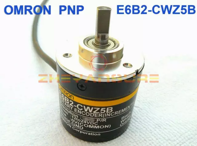 1x OMRON 360P Incremental Rotary Encoder 360p/r 12~24V DC E6B2-CWZ5B PNP