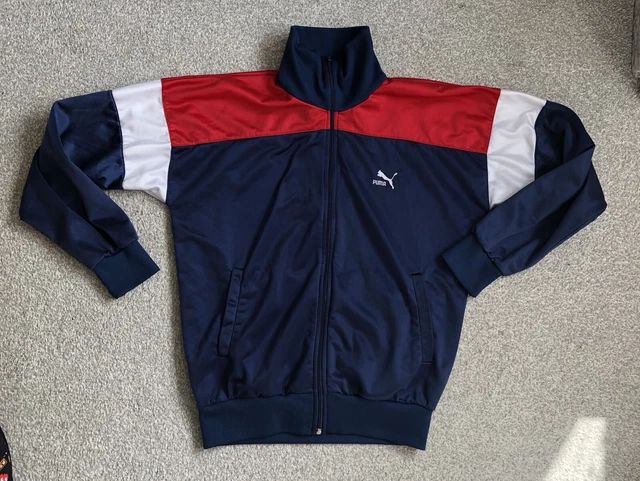 Tuta puma vintage top blu