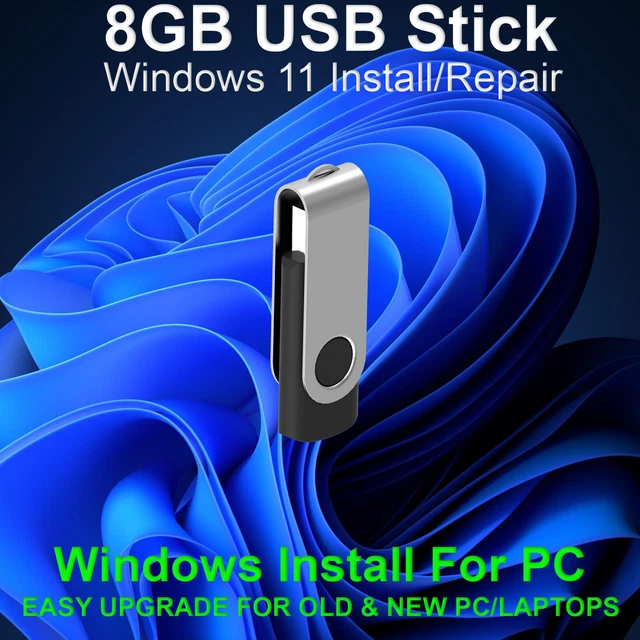 WINDOWS 11 USB Installed Easy Upgrade For Old/New PC £9.99 - PicClick UK