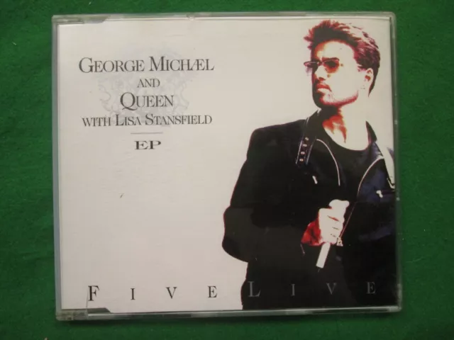 George Michael / Queen / Lisa Stansfield Five Live Ep - 1993 - Cd