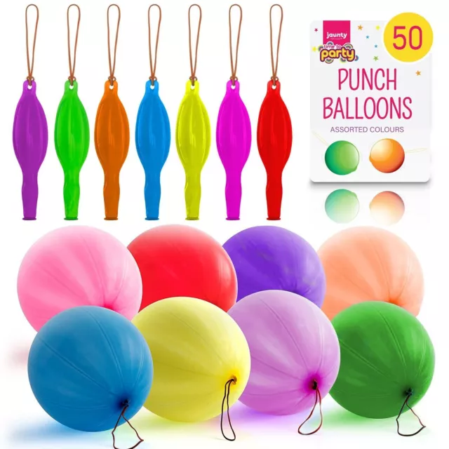 15-200 LARGE PUNCH BALLOONS Party Bag Fillers Goody CHILDRENS Loot Toys Birthday