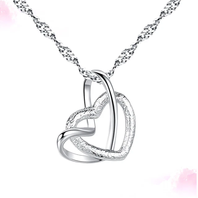 Lot De 3 Colliers En Argent Sterling + 2 Bracelets En Cadeau - Occasion - Style Fantaisie
