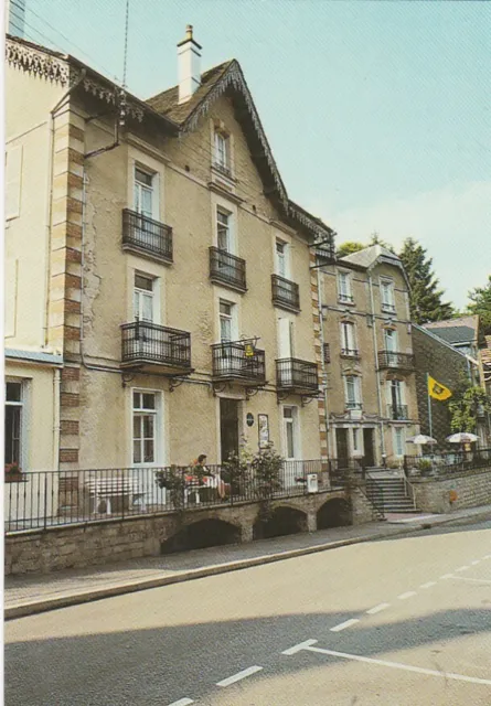 Postcard, Hotel Bellevue, Plombieres les Bains, France