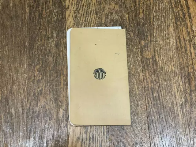 Reliance Savings & Loan Association Bank Book Rahway NJ Passbook Vtg 1960's 3