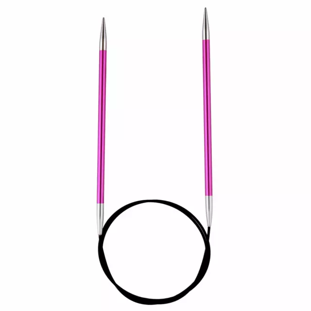 KnitPro Zing: Knitting Pins: Circular: Fixed: 80cm x 2.50mm