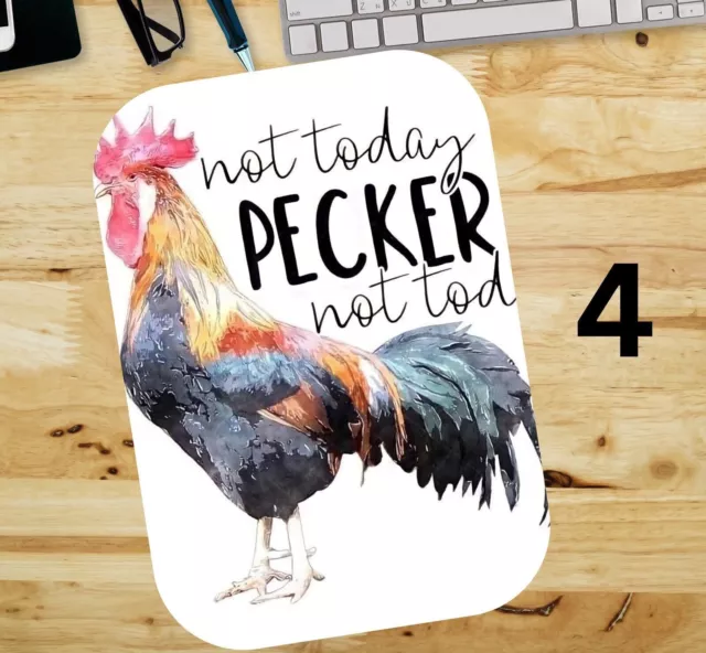 Rooster Mouse pad - Ships from USA - 9.25 X 7.75