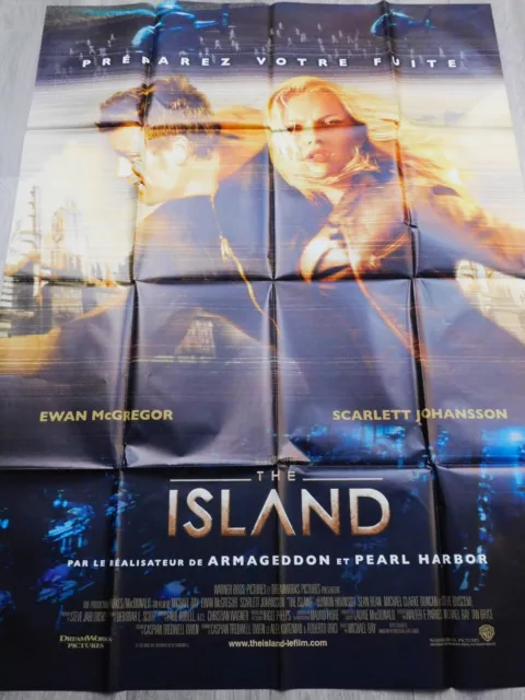 The Island Affiche ORIGINALE 120x160cm Poster 47"63 2005 McGregor Johansson