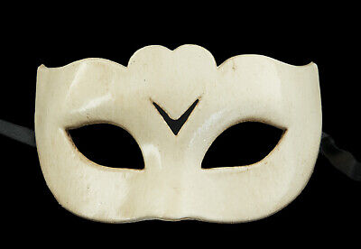 Mask from Venice Colombine White off-White for Carnival Venetian 1057 V48