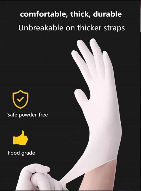 Newest Nitrile Gloves Set 20pcs Of Accessories FreeProtective Gloves Kit