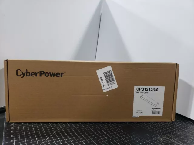 NEW CyberPower 10-Outlet 15A Rack Power Distribution Unit (PDU) - CPS-1215RM