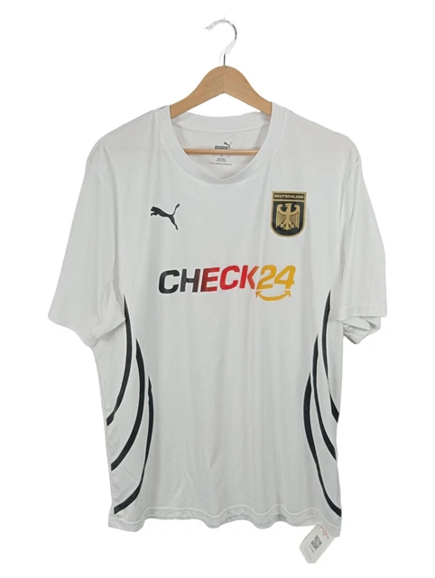 Maillot Allemagne Fussball Bund – Homme – XL – Blanc – Occasion