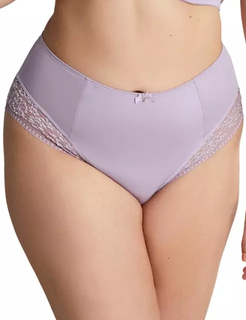 Sculptresse By Panache Roxie High Waist Brief Knickers Lingerie 9582 Lilac