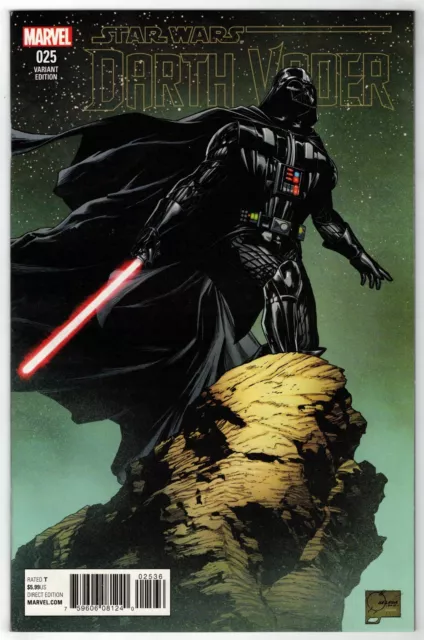 Darth Vader #25 1:100 Joe Quesada Color Variant Marvel Star Wars 2015 VF/NM
