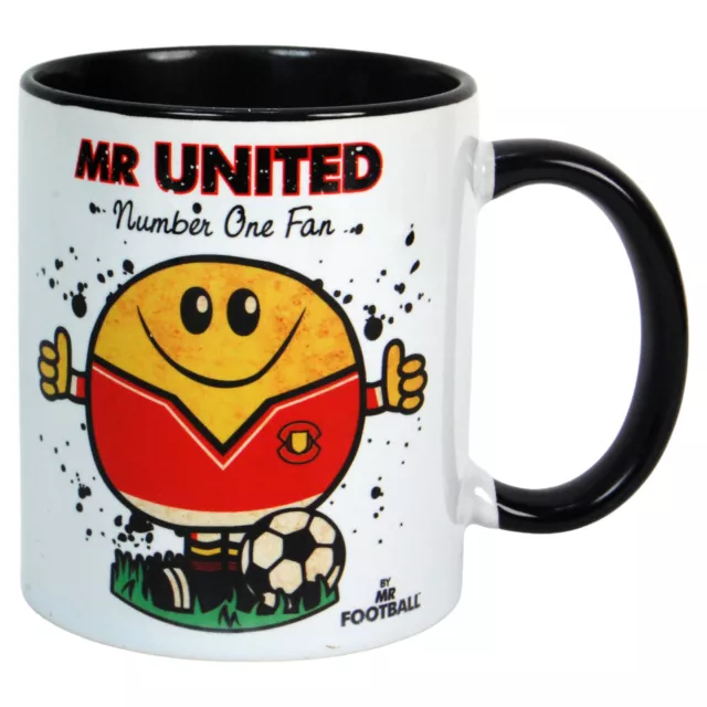 UNITED MUG. Ideal Present Utd Idea MANCHESTER Cup Fan Football Man Gift Boxed