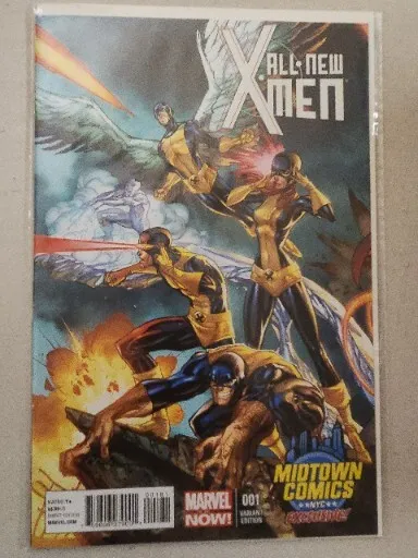All-New X-Men #1 Midtown Comics J. Scott Campbell Variant With C.O.A. NM