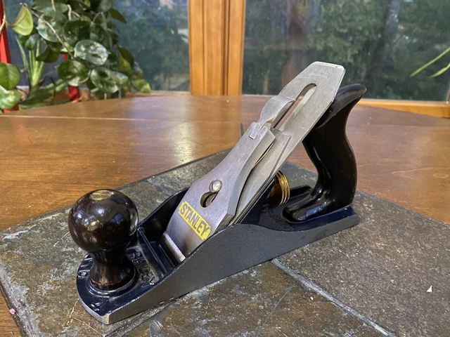 Vintage Stanley Bailey No. 4 Flat Bottom Smooth Plane USA Near Mint!