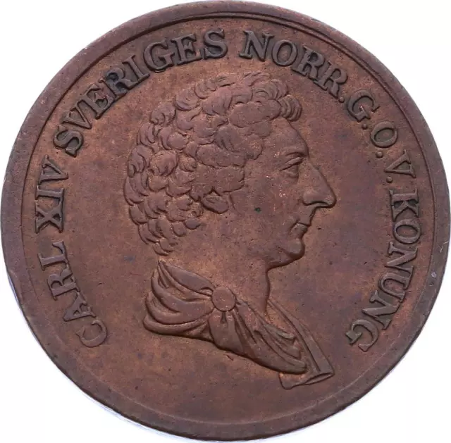 O2197 Sweden Suède 2/3 Skilling Banco 1839 Carl XIV 1818 1844  ->Make offer