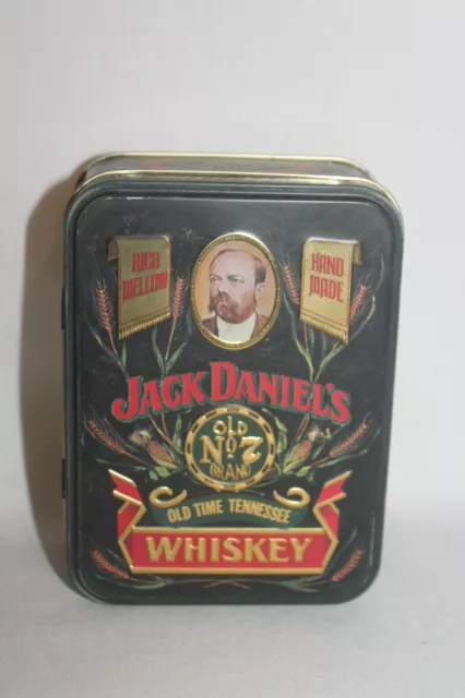 Vintage Jack Daniels Old No 7 Whiskey Collectors Tin & Mini  (empty) Bottles