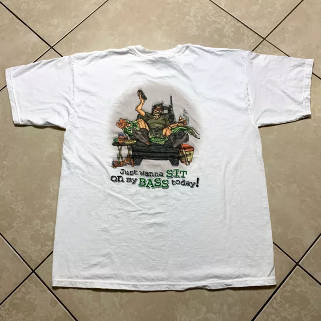 VTG 90S MY Fear No Beer Myrtle Beach Double-Sided Single Stitch T-Shirt  Size L $24.99 - PicClick