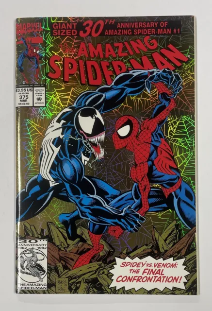 Amazing Spider-Man #375. March 1993. Marvel. Vf/Nm. 1St App Of Anne Weying!