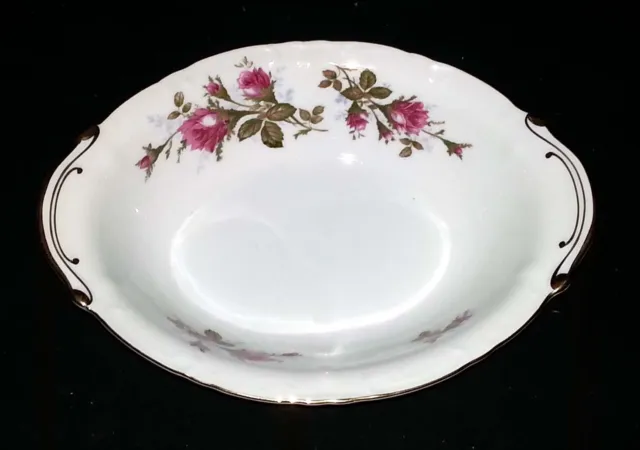 Fine China Company - Royal Rose - Oval Vegetable Serving Bowl - 7 5/8" x 10 3/4"