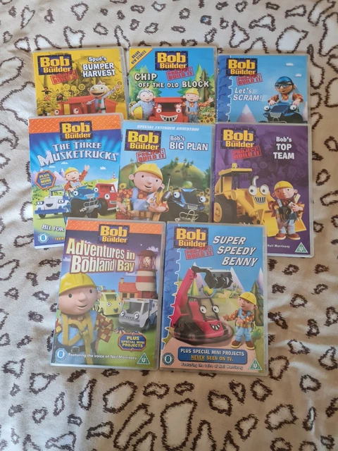 BOB THE BUILDER Dvd Bundle X8 £6.50 - PicClick UK