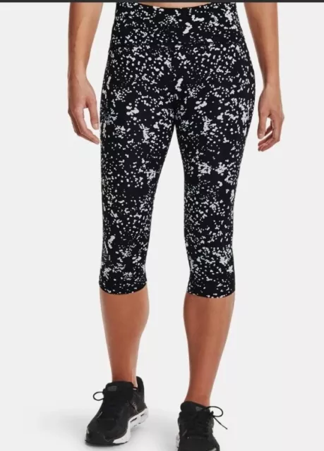 NEW Under Armour Women's Compression Midrise UA FLY FAST Capri Sz XS $55 NWT