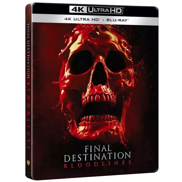 FINAL DESTINATION BLOODLINES 4K UHD (2025) 2 blu ray Steelbook B Pre ...