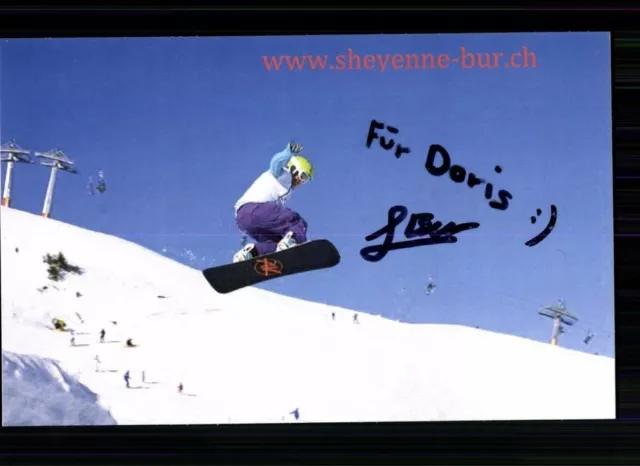 Sheyenne Bur TOP AK Original Signiert Snowboard +A 61312