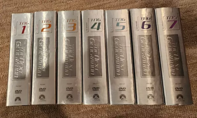 star trek TNG The Next Generation  complete series set dvd  / seasons  1 - 7