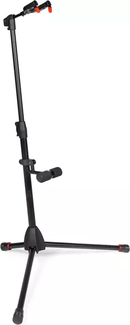 Single Hanging Stands with Self-Locking Yoke Fits Most Electric, Acoustic, and B