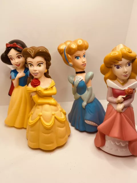 Disney Princess Rubber Figure Bath Toys