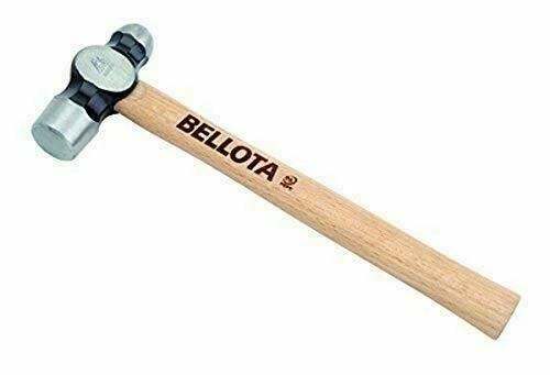 Bellota 8011-E Marteau mecanicien a boule avec manche en bois de hetre, Gris, 0