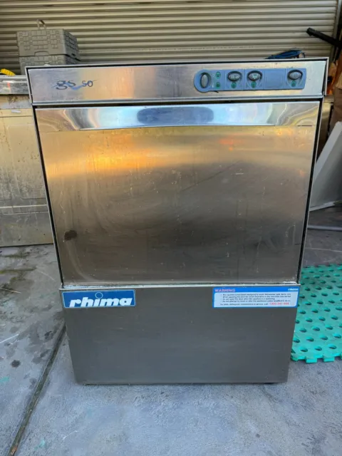 Rhima Gs50 Commercial Dishwasher (Parts/Repair)