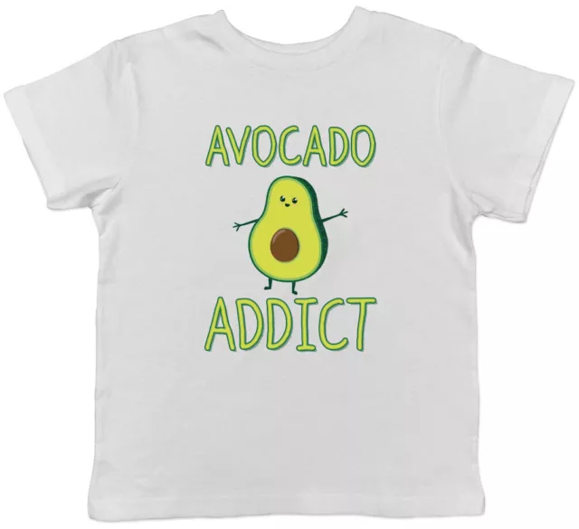 Avocado Addict Boys Girls Kids Childrens T-Shirt