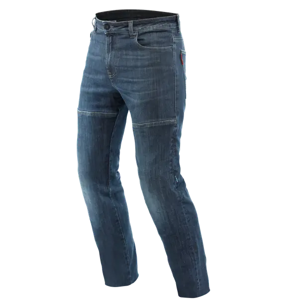 Pantalon Jeans Moto Blast Regular Tex Bleu Foncé