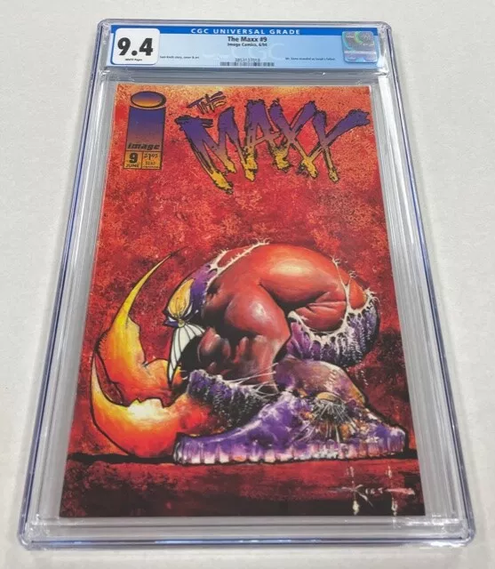 The Maxx Issue #9 Image Comics 1994 CGC Graded 9.4 Comic Book