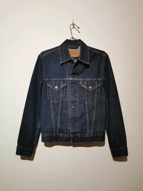 LEVI S TRUCKER SHERPA Veste Homme en Jean Denim Bleu D lav XS